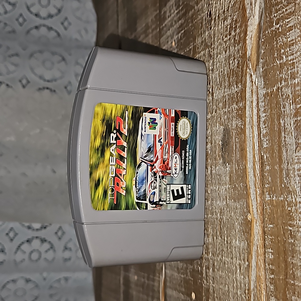 Vintage | Nintendo 64 "Top Gear Rally 2" Game Pak Video Game